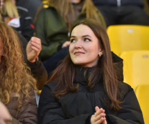 PRES Grupa Dewloperska Toruń - Abramczyk Polonia Bydgoszcz, zdjęcia kibiców i zawodników z pożegnania Adriana Miedzińskiego