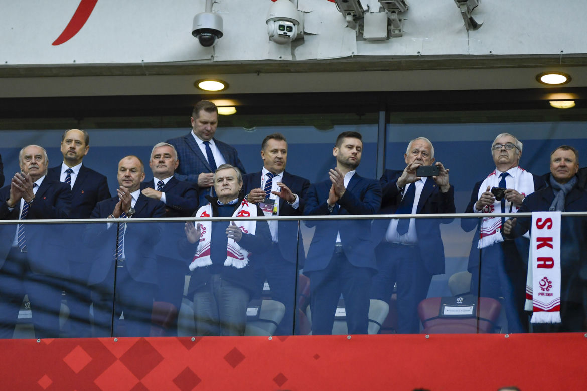 Gwiazdy na meczu Polska - Belgia