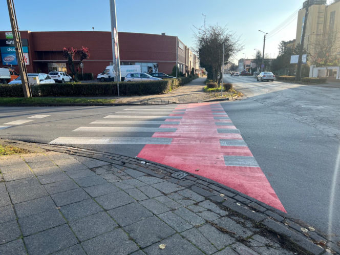 Przejścia pieszo-rowerowe na Zatorzu