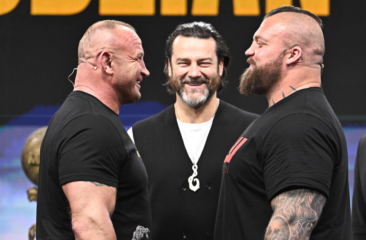 Mariusz Pudzianowski, Eddie Hall i Martin Lewandowski