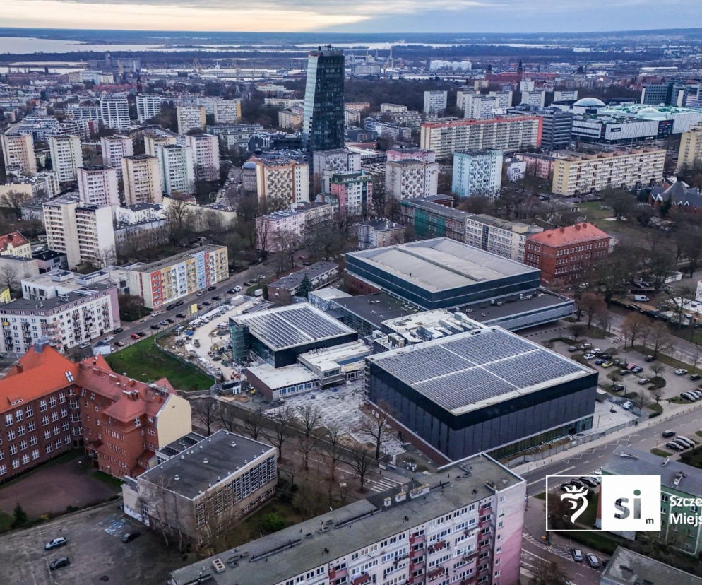 Budowa Szczecińskiego Domu Sportu - grudzień 2025