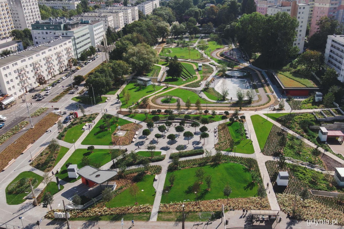 Park Centralny w Gdyni w dniu otwarcia