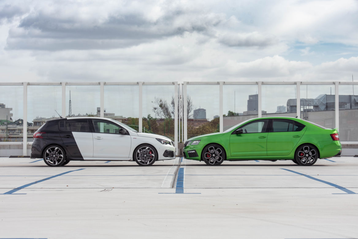 Skoda Octavia RS Challenge vs Peugeot 308 GTi