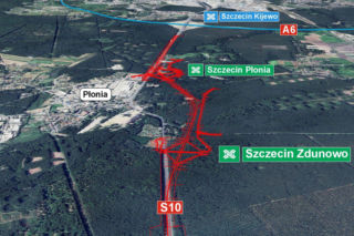 Droga S10 między Płonią i Kijewem