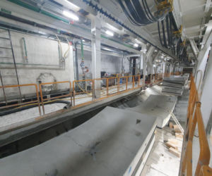 Budowa tunelu pod Świną - sierpień 2021