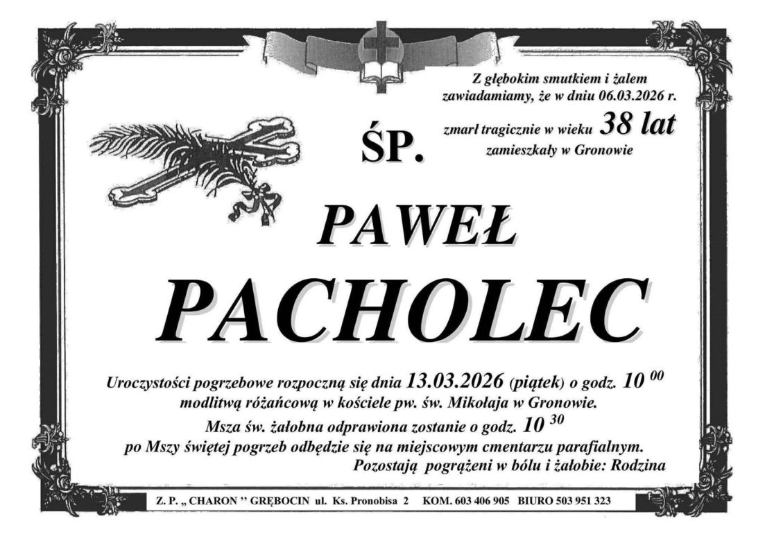 Tragiczna śmierć lubianego nauczyciela wstrząsnęła szkołą