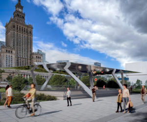 Lśniące nowe wiaty staną przy metrze Centrum. Zastąpią „szklane kolebki” z lat 90.