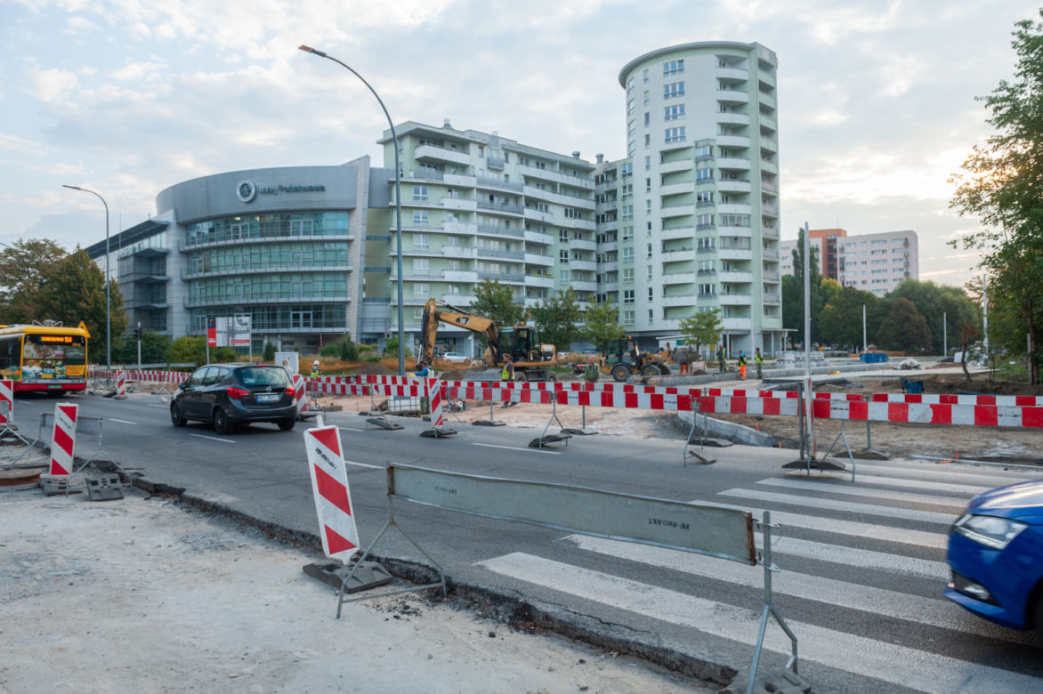 Kończy się dramat pieszych na Mokotowie 