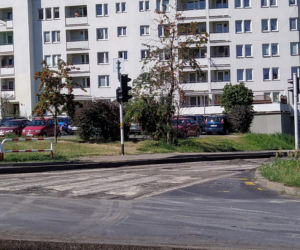 Trwa przebudowa skrzyżowania Podmiejskiej z Wyszyńskiego. Na razie bez korków