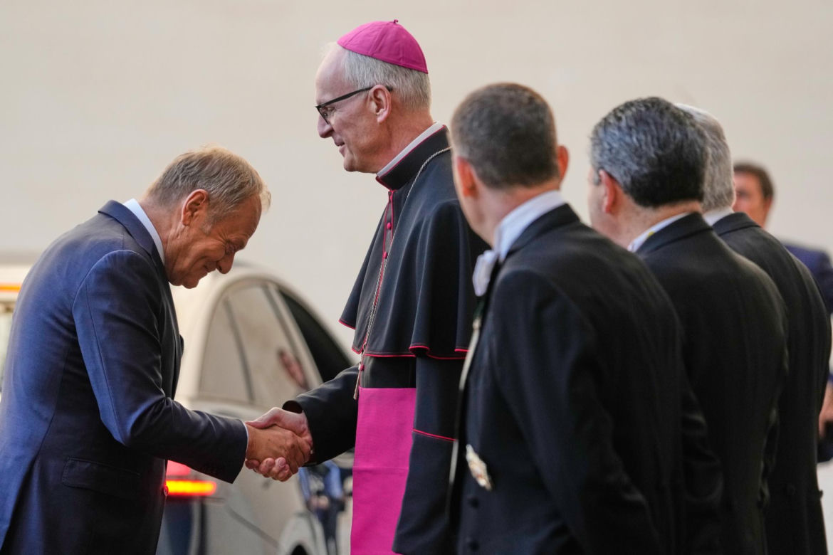 Donald Tusk u papieża Leona XIV
