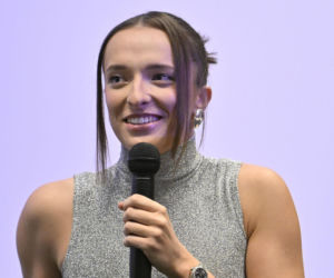 Iga Świątek na Players Party