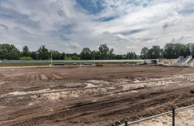 Remont stadionu Granatu w Skarżysku (lipiec 2026)