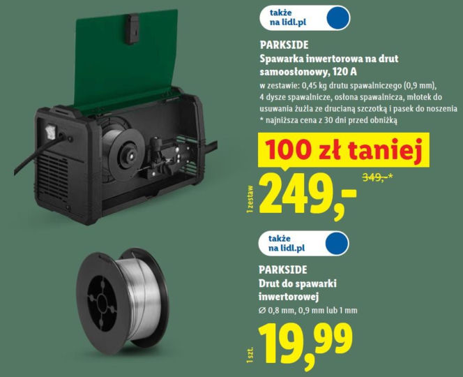 spawarka w Lidlu