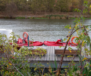 Park Żerański - pomosty pływające