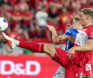 Widzew Łódź - Lech Poznań: Zdjęcia kibiców z meczu 6. kolejki PKO BP Ekstraklasy