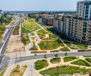 Park nad Południową Obwodnicą Warszawy w Warszawie