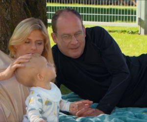 Barwy szczęścia odc. 2365. Wioletka (Aurelia Żarnowiecka), Iwona (Izabela Zwierzyńska), Marek (Marcin Perchuć)