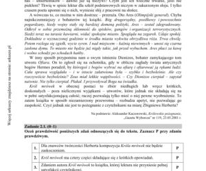 Matura poprawkowa język polski 2015 sierpień (poziom podstawowy)