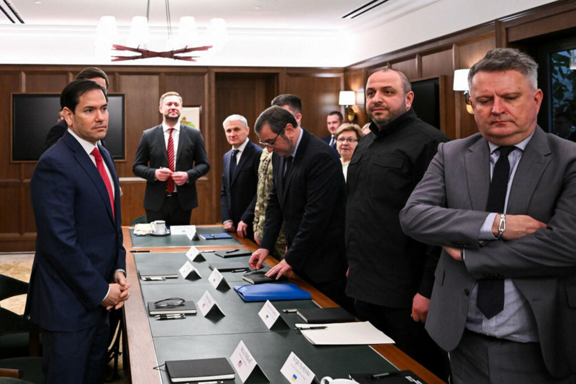 Rozmowy amerykańsko-ukraińskie na Florydzie nic nie dały? "Wiele do zrobienia"