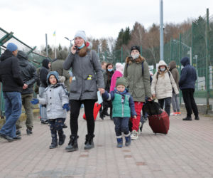 Uchodźcy z Ukrainy w Polsce. Dotarli do Medyki 