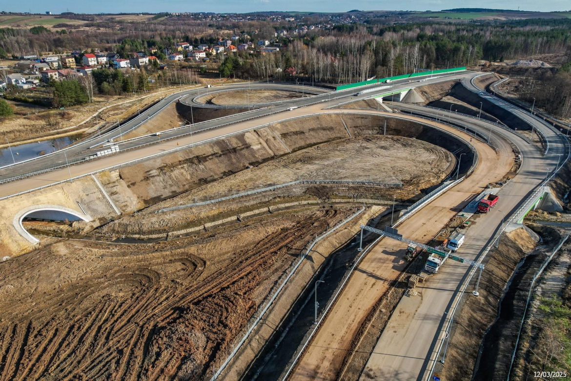 Obwodnica Poręby i Zawiercia ma być otwarta do końca kwietnia 2025 roku