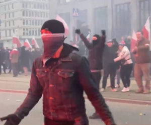 To oni demolowali Warszawę w czasie marszu