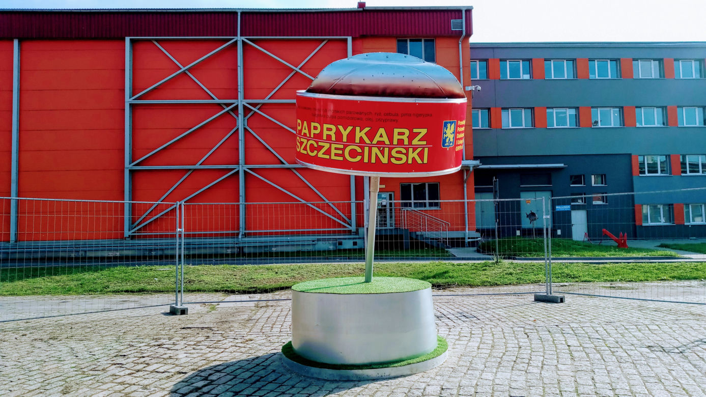 Pomnik paprykarza w Szczecinie