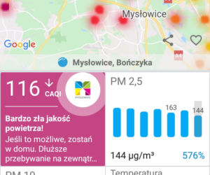 Smog w woj. śląskim - 17 stycznia