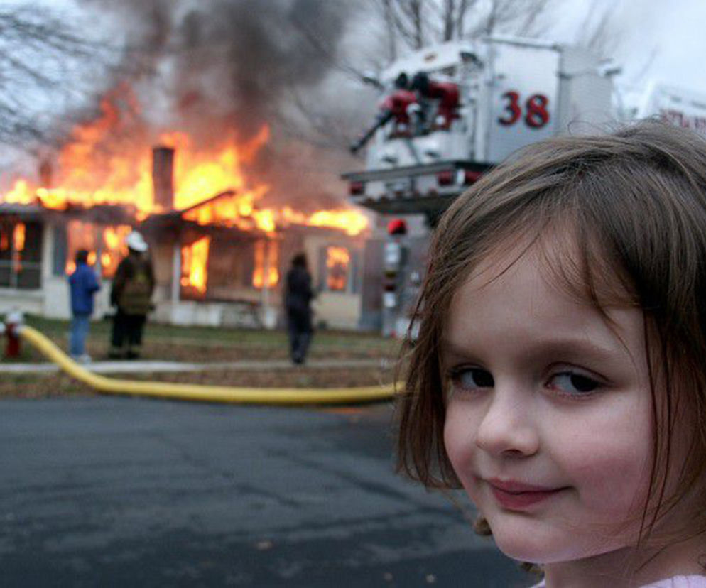Disaster girl Ten mem znają wszyscy. Został sprzedany za gigantyczną kwotę 
