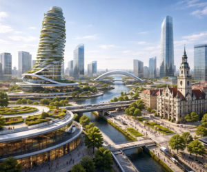Polskie miasta oczami AI