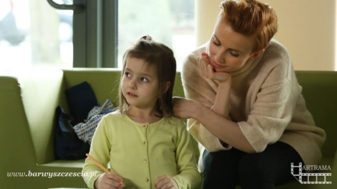 Barwy szczęścia po wakacjach 2015. Marta (Katarzyna Zielińska), Ewa (Gabriela Ziembicka)
