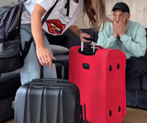 Edyta Folwarska i Maciej Pela w restauracji