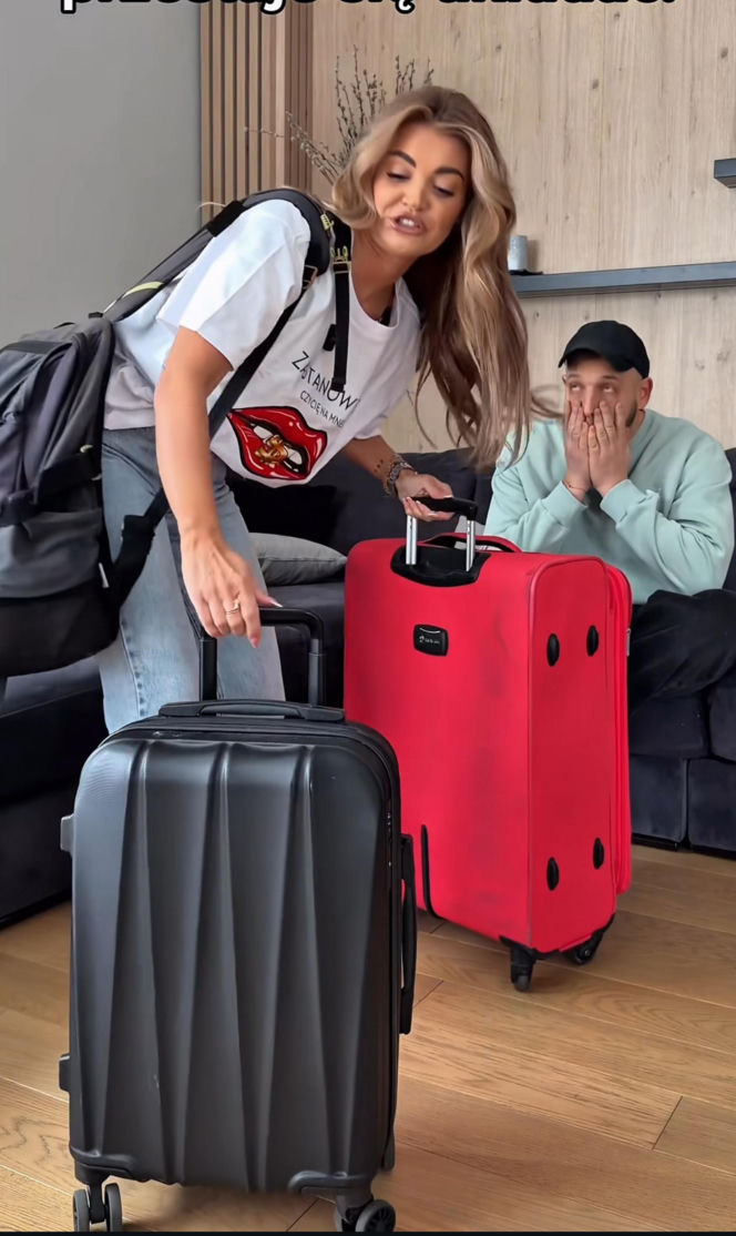 Edyta Folwarska i Maciej Pela w restauracji