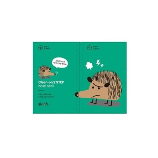 SKIN79 CLEAN-ON 2 STEP NOSE PACK - maseczka oczyszczająca nos