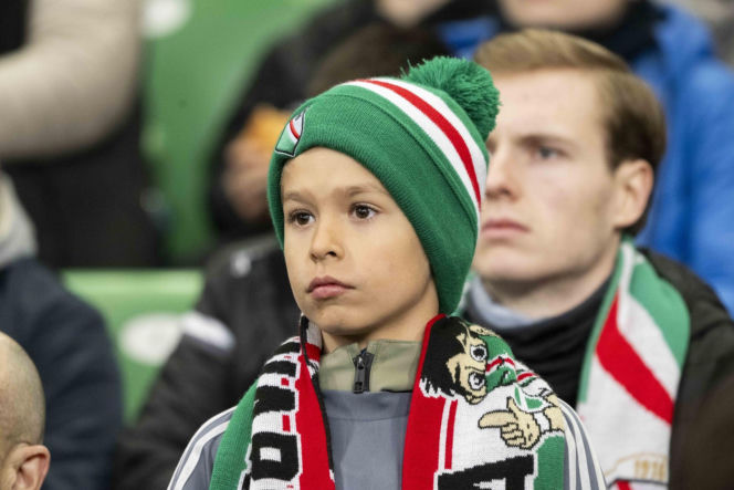 Legia Warszawa - Górnik Zabrze: Zdjęcia kibiców i zawodników z meczu 28. kolejki PKO BP Ekstraklasy