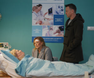 Pierwsza miłość. Aneta Pałkowska (Maria Pakulnis), Marysia (Aneta Zając), Michał (Wojciech Błach)