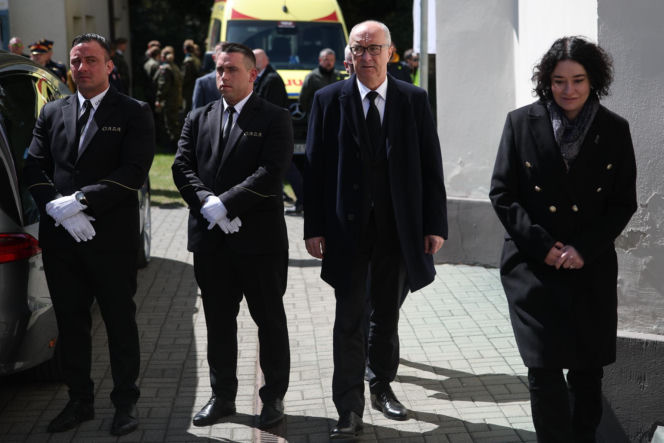 Politycy na pogrzebie Łukasza Litewki