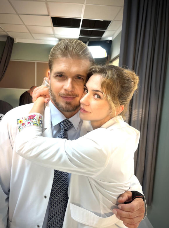 Na dobre i na złe. Maks Beger (Tomasz Ciachorowski), Gloria (Aleksandra Grabowska)