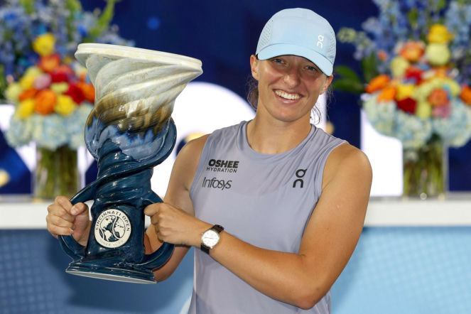 Iga Świątek gra w WTA Cincinnati. Kiedy losowanie? O której godzinie drabinka?