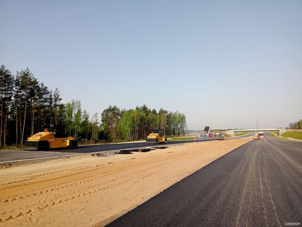 Postępy na budowie A2 pod Siedlcami