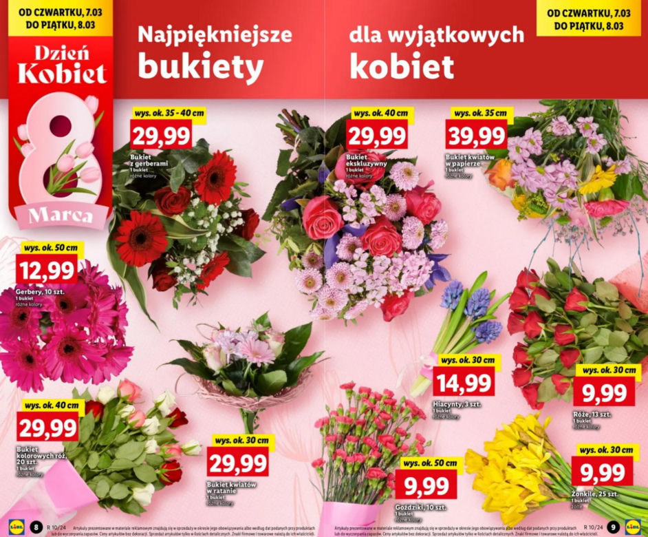 Promocje na Dzień Kobiet 2024