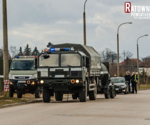 Pocisk artyleryjski na terenie budowy przy obwodnicy - Ełk !