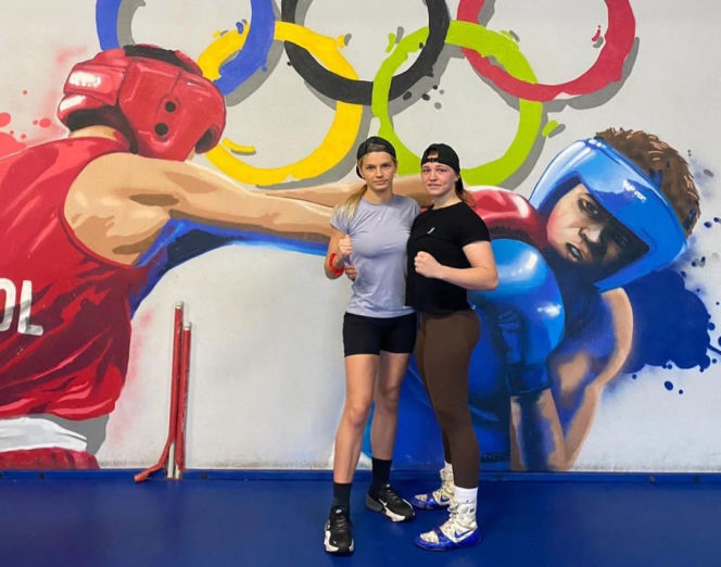 Natalia Fasciszewska i Julia Szeremeta