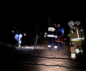 Szczeniak uratował życie swojemu właścicielowi pod Skierniewicami