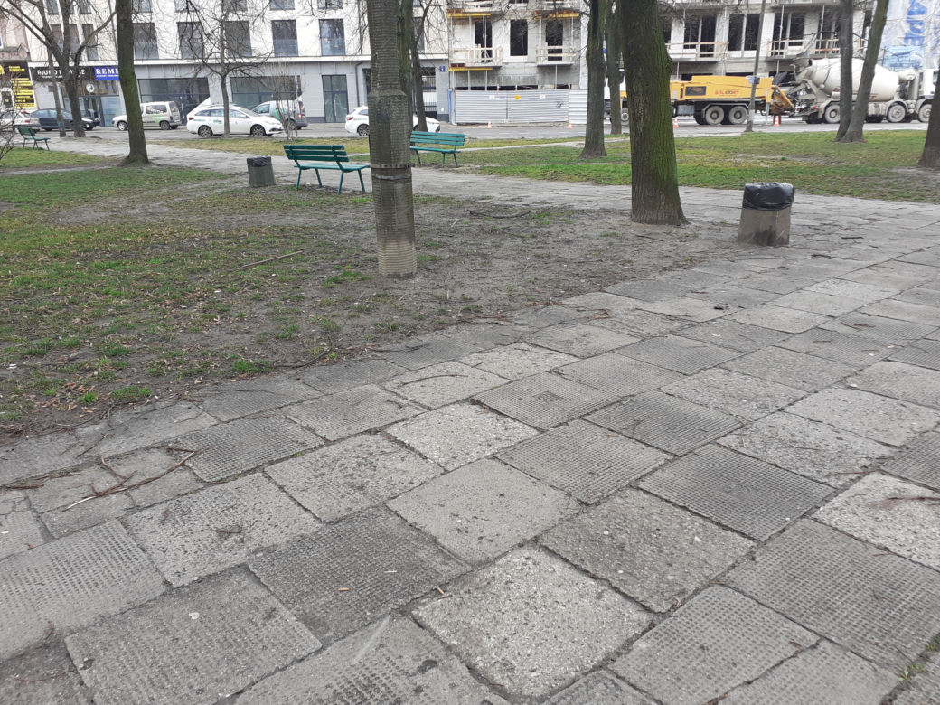 Skwer przy Placu Jagiellońskim