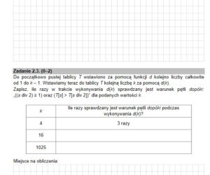 informatyka matura