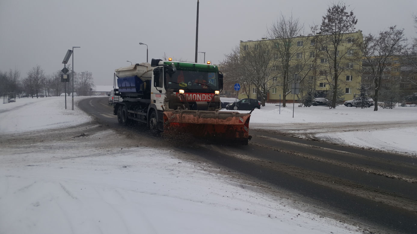 W Bydgoszczy znów prószy śnieg