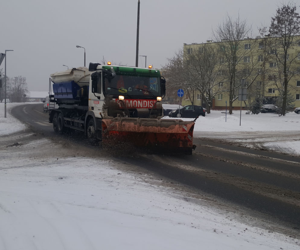 W Bydgoszczy znów prószy śnieg