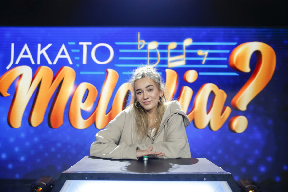 Michał Wiśniewski z żoną i córka w programie "Jaka to melodia?"
