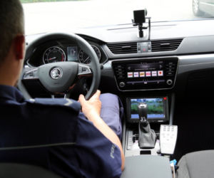 Nowe radiowozy - 272-konna Skoda Superb